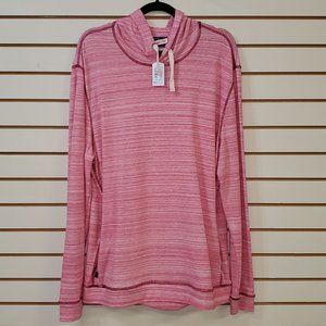 Johnnie-O Peppers Heathered Cotton Drawstring Hoodie